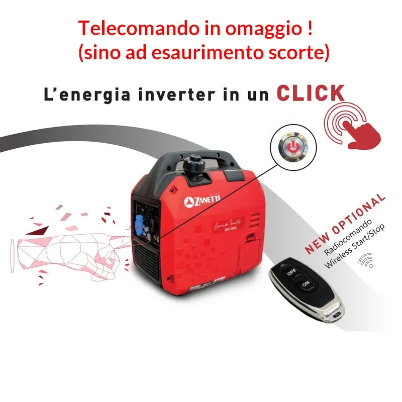 Generatore Leonardo Inverter ZBG 2000 iE